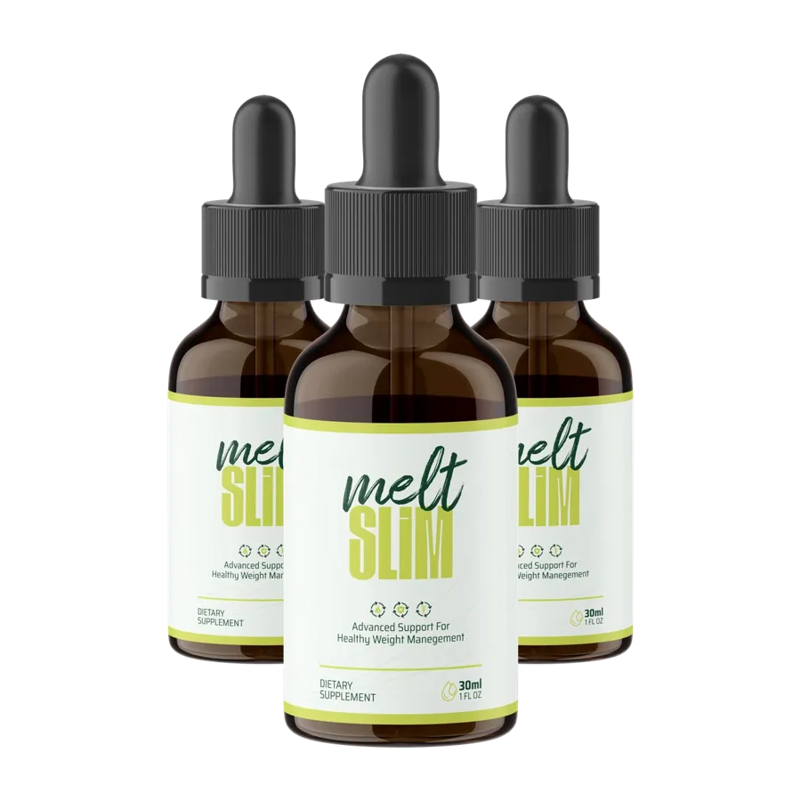 MeltSlim healthy weight management drops, 30ml dropper bottles